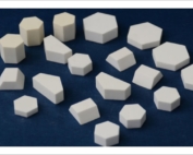 Abrasion Resistant Aluminum Oxide Ceramic Hexagonal Mosaic Tile